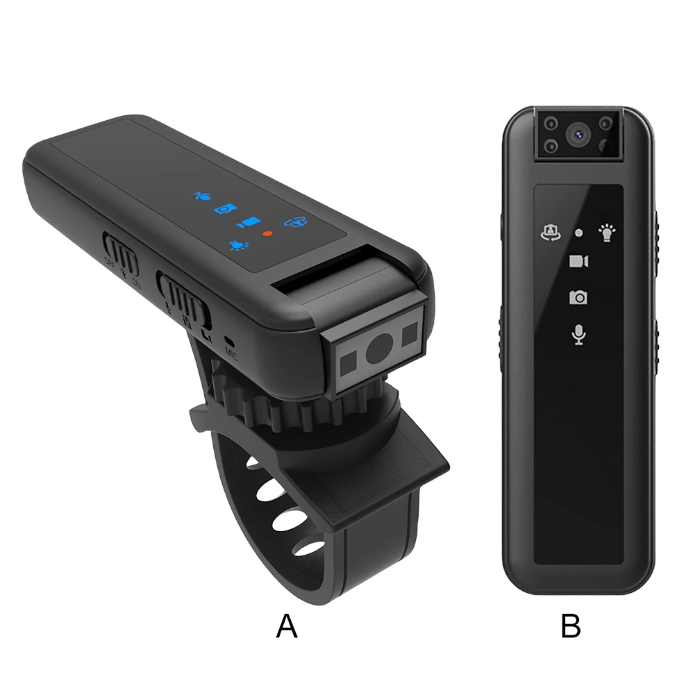 Mini cámara de movimiento Invisible HD1080P, grabadora de aplicación de la ley, visión nocturna infrarroja, grabadora de vídeo Digital, Clip trasero - imagen 2