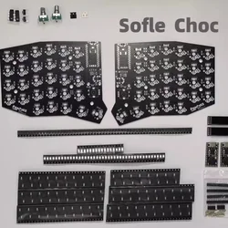 Sofle Choc PCB Teclado Dividido – Kit DIY Inalámbrico con ESD