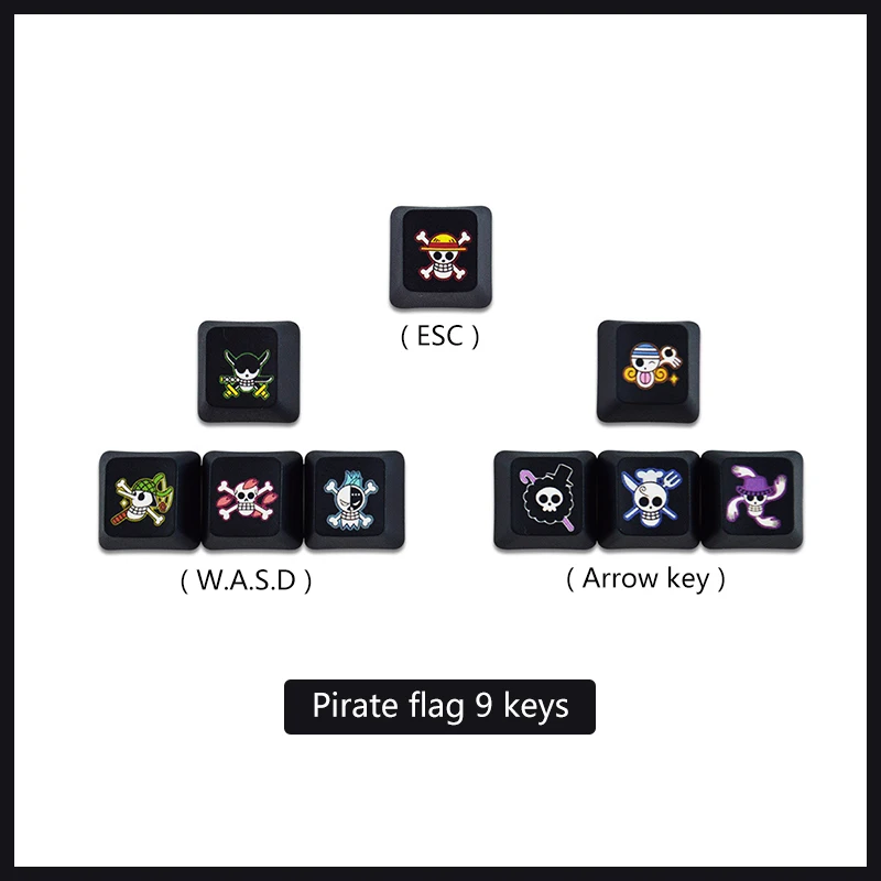 Pirate flag 9 keys