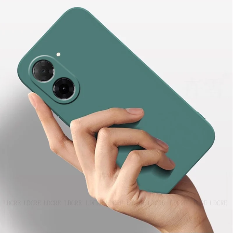 Para funda Xiaomi Poco C71 funda Poco C71 Capas protectora Original silicona líquida a prueba de golpes funda suave de TPU Poco C71 C 71 Fundas - imagen 3