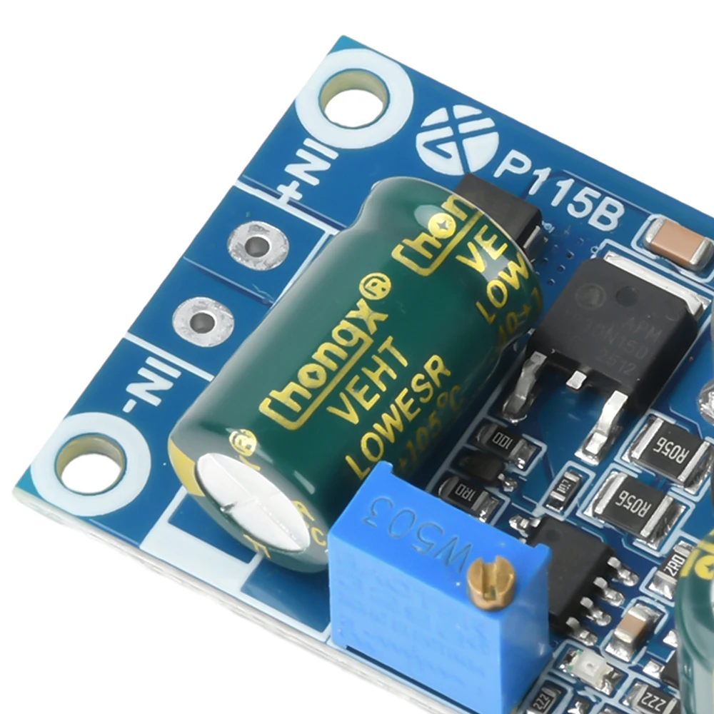 Módulo reductor DC-DC 10-110V a 4,5-47V 5A Módulo convertidor de potencia de alta precisión de baja ondulación ajustable con 95% de eficiencia