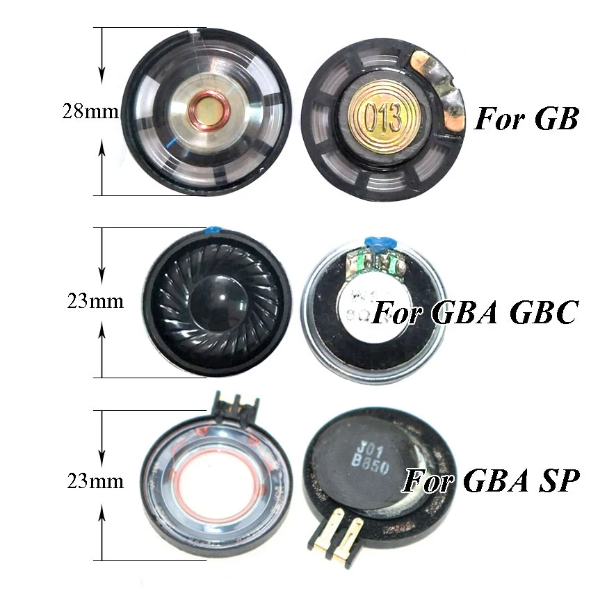 YuXi-altavoz más fuerte para Gameboy Color Advance, GBA SP GBC GB, altavoz incorporado para DS Lite, DSL, NDSL, NDSi XL, 1 unidad - imagen 2