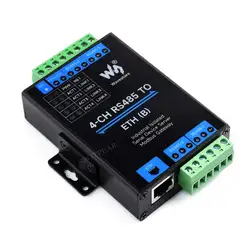 Conversor RS485 a Ethernet Modbus PoE RJ45 Industrial