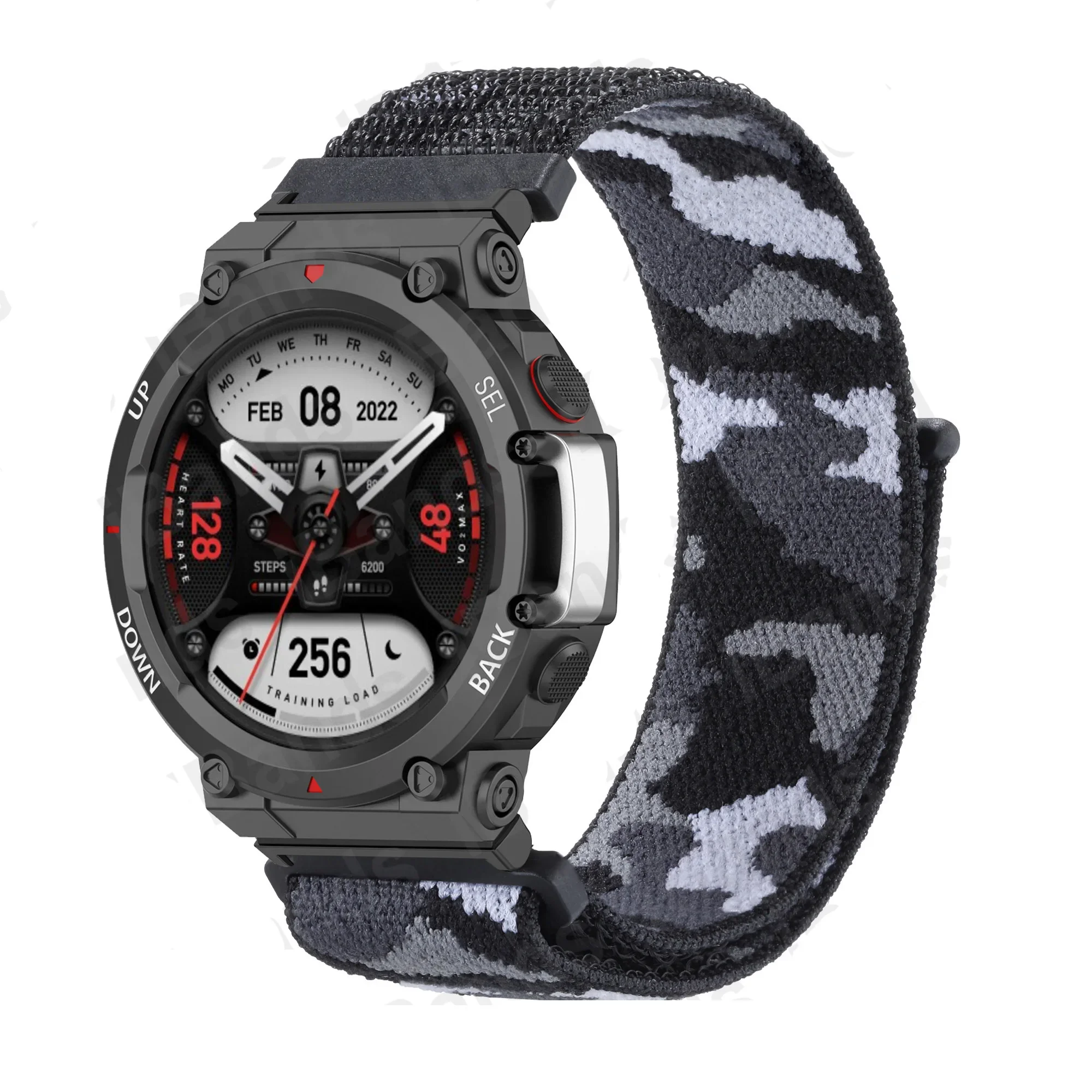 Correa de nailon de camuflaje para Huami Amazfit T-REX 3, pulsera de reloj inteligente para Amazfit T-REX3, Correa deportiva - imagen 3