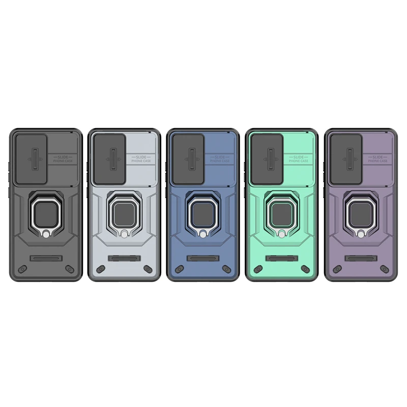 Para Poco X7 Pro funda Xiaomi Poco X7 Pro Capas nuevo Stander lente a prueba de golpes protector de anillo de parachoques Fundas Poco X7 Pro - imagen 2