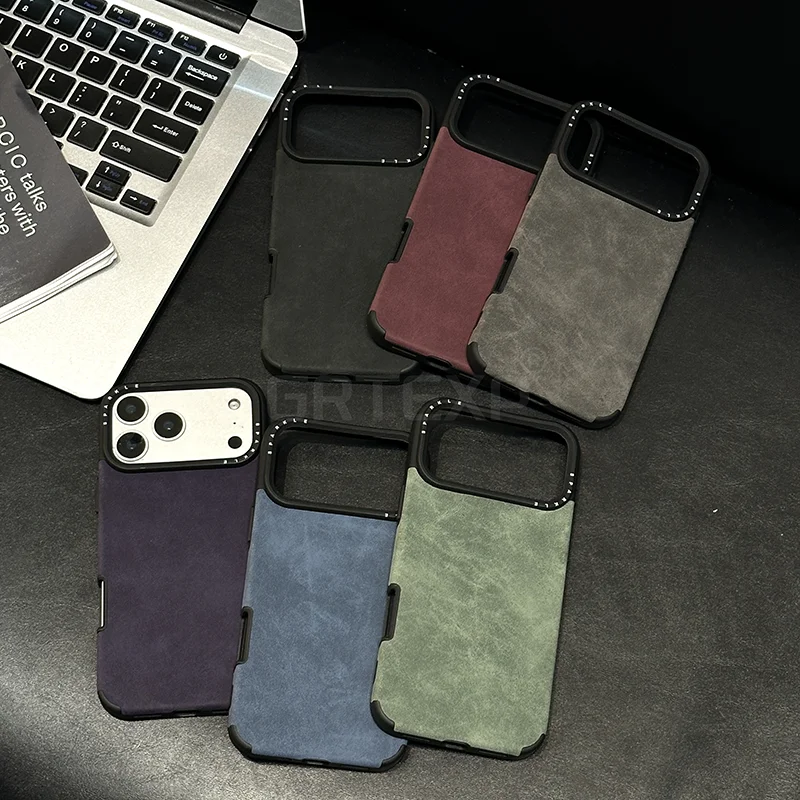 Funda para Apple iPhone 17 Pro MAX 17 Pro 17 funda de teléfono nueva funda de franela de lujo para iPhone 17 funda protectora de piel para teléfono ﻿