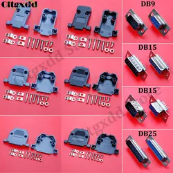 Conector D-Sub DB9/DB15/DB25 Macho-Hembra para Soldar