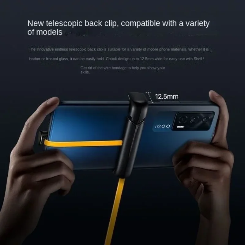 Para Vivo IQOO Cable de datos de juego móvil de carga Flash 2 telescópico 33W carga Flash tipo C juego 1,2 metros sin bloqueo - imagen 3