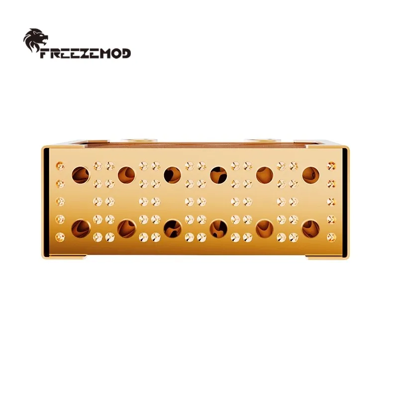 Radiador de refrigeración por agua de cobre completo, TSRP-ZT-240SC, intercambiador de calor Industrial de doble capa de 45mm de espesor TDP 750W, enfriador de agua 240