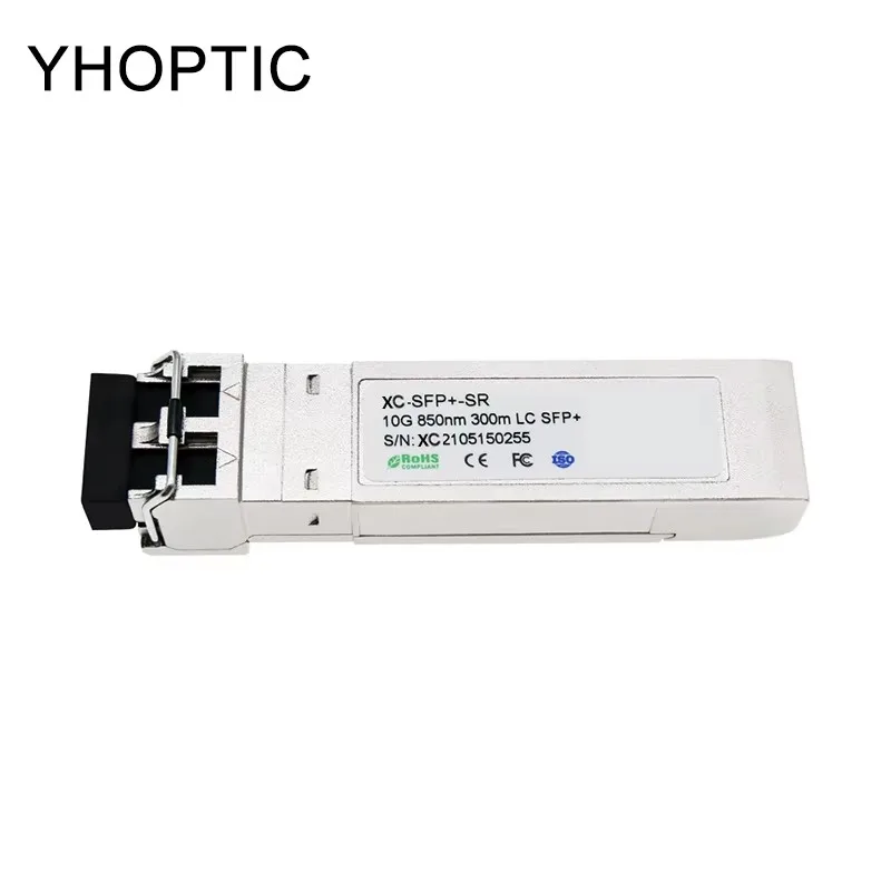  Módulo transceptor dúplex LC multimodo 10G SFP+ SR 850nm 300m para interruptores Ethernet Cisco y Mikrotik