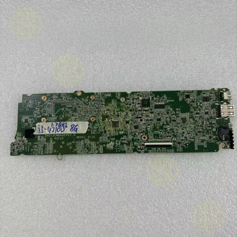 Para la placa base del ordenador portátil DELL 8GB i5-4210U 1,7 Ghz NN3G6 0NN3G6 CN-0NN3G6 DAD13CMBAG0 - imagen 3