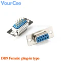 DB9 Female plug-in