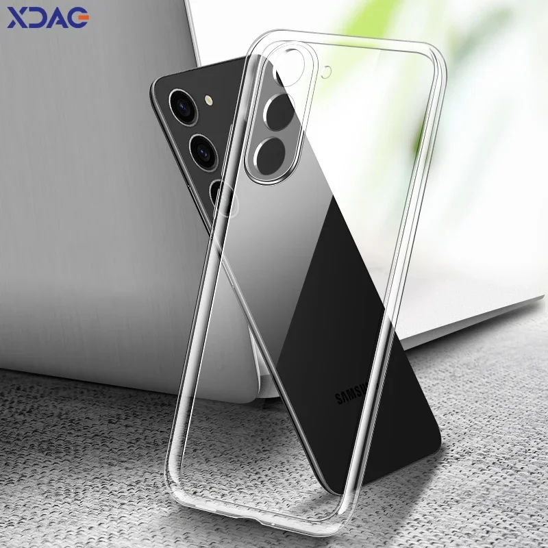 2023 funda de teléfono transparente HD ultrafina para Samsung Galaxy A04 A14 A24 A34 A54 A04s A04e Core bolsas de cubierta de cristal transparente de TPU suave - imagen 2