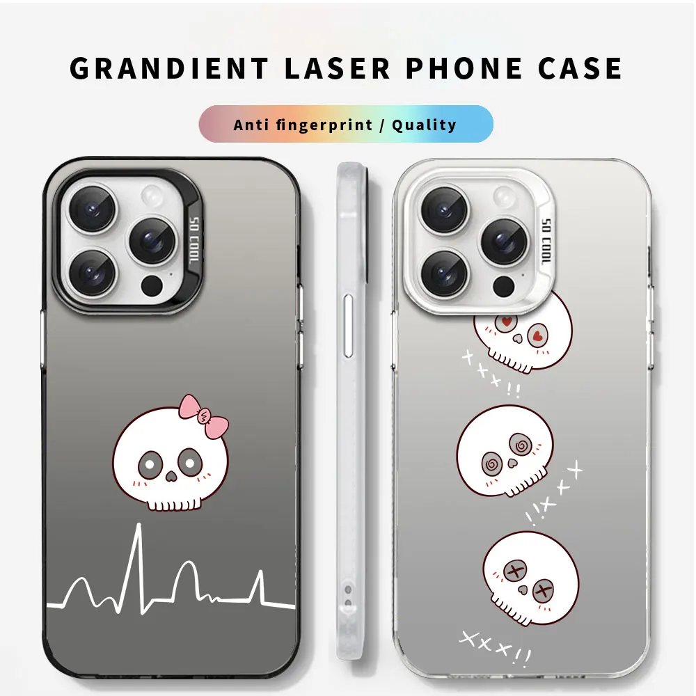 Funda de teléfono para Infinix Smart 8 Pro 8 Plus 8 HD Smart 7 Plus 7 HD, fundas plateadas IMD coloridas a prueba de golpes, Funda para Smart 5 6 - imagen 2