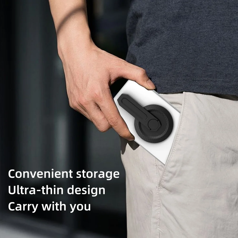 Para MagSafe Phone Grip Stand Kickstand para MagSafe IPhones, soporte magnético para teléfono móvil Grip giratorio 360 ° ,Soporte para iPhone - imagen 4