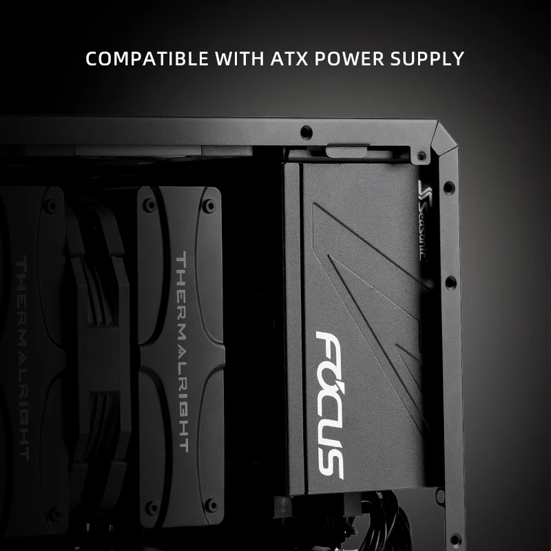 Mechanic Master C25Plus-funda de ordenador ITX/MATX, Mini PC de aluminio multifuncional portátil de onda acústica - imagen 5