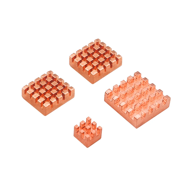 Disipador de calor Orange Pi 3 4 LTS, radiador de aleación de aluminio de cobre, disipadores de calor de refrigeración pasiva con autoadhesivo para Orange Pi 4 3 LTS - imagen 4