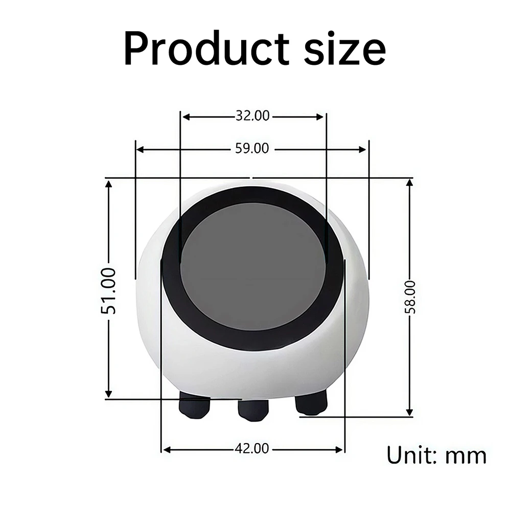 ESP32-S3 mejorado pantalla Ai de 1,28 pulgadas para Robot de voz de inteligencia Artificial Deepseek con soporte ESP32-N16R8 tipo C - imagen 3