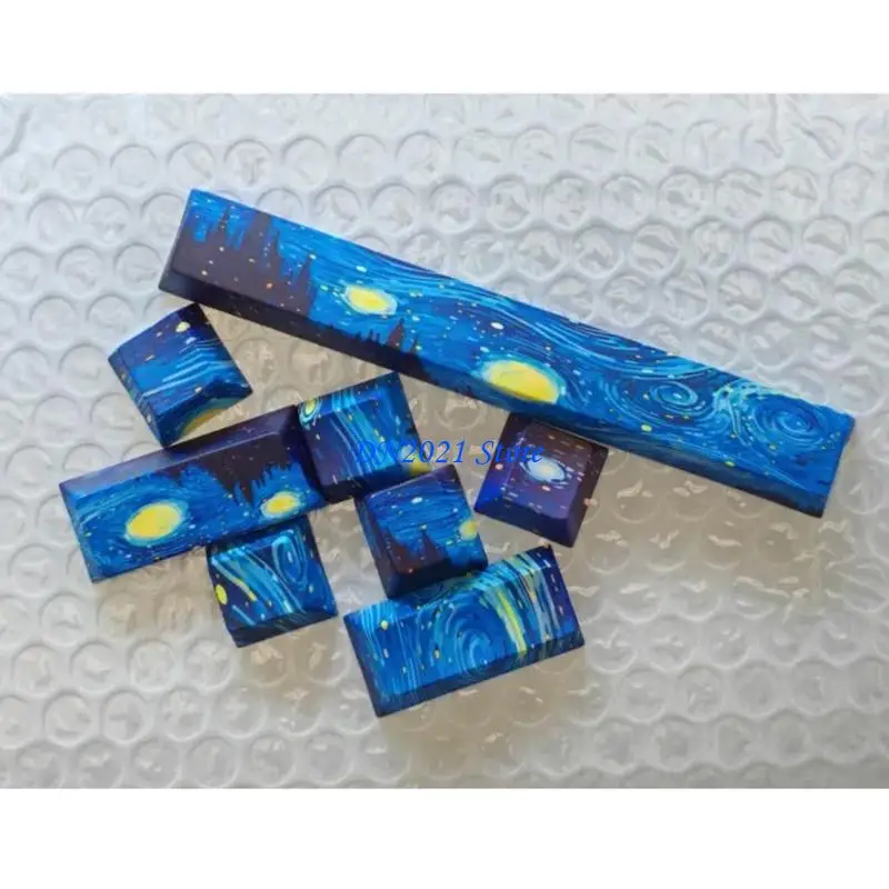 F3KE 8 Uds PBT 6.25U barra espaciadora ESC Introducir perfil Original tecla para teclados mecánicos - imagen 3