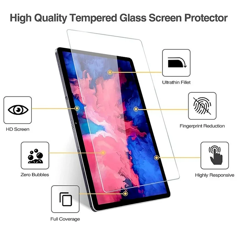 Para Lenovo Tab M10 HD 10,1 "TB-X306F X605F X505F vidrio templado para Lenovo Tab M10 Plus 3. a generación 10,6 Tab M10 FHD Plus TB-X606F - imagen 5