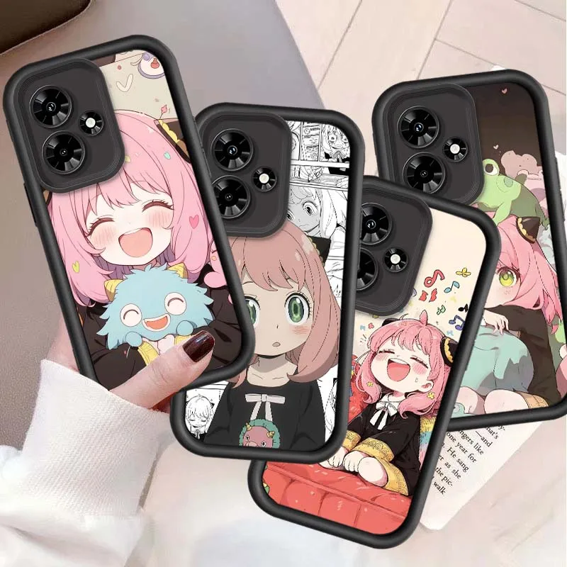 Anya Forger-funda de Anime para Infinix GT Hot 10 20 30 11 12 12i 20s 30i 40 40i 50 50i Pro Play NFC, funda de teléfono con escalera ocular
