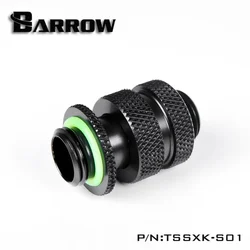 Barrow Dual G1/4 Tubo Refrigeración Líquida Ajustable Aqua Link