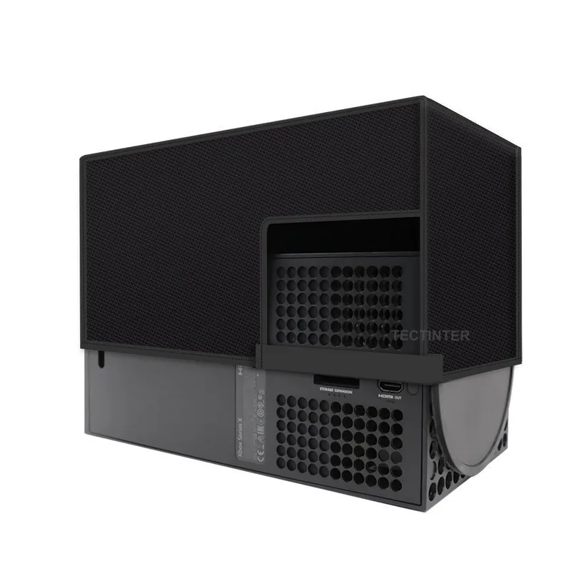Funda Vertical antipolvo para consola Xbox Series X, funda Horizontal antiarañazos a prueba de polvo para accesorios Xbox Series X - imagen 3