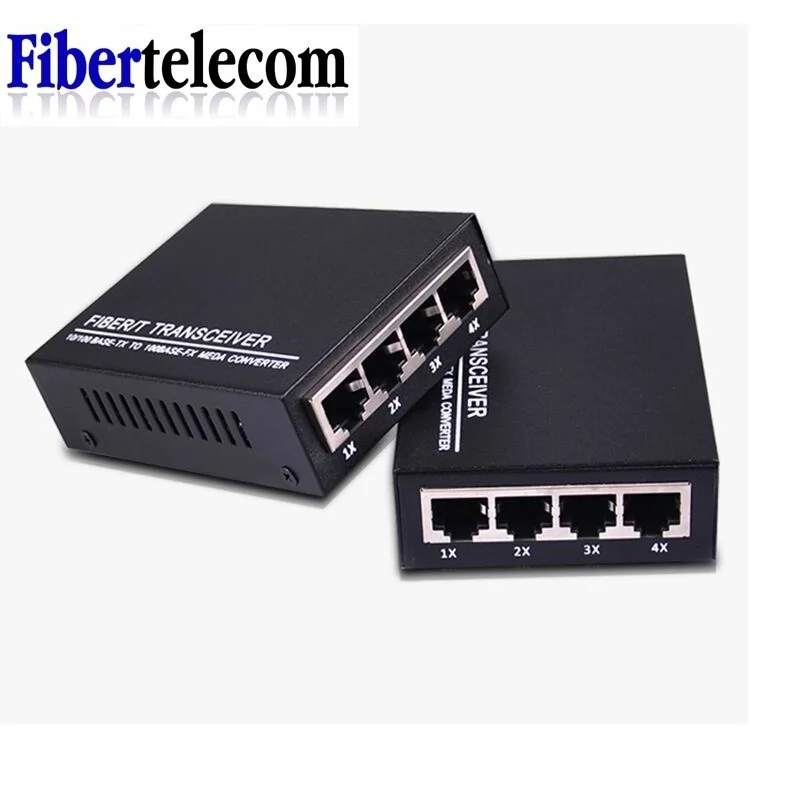 Convertidor Medios Fibra Óptica Gigabit Monomodo a RJ45 SC - imagen 4