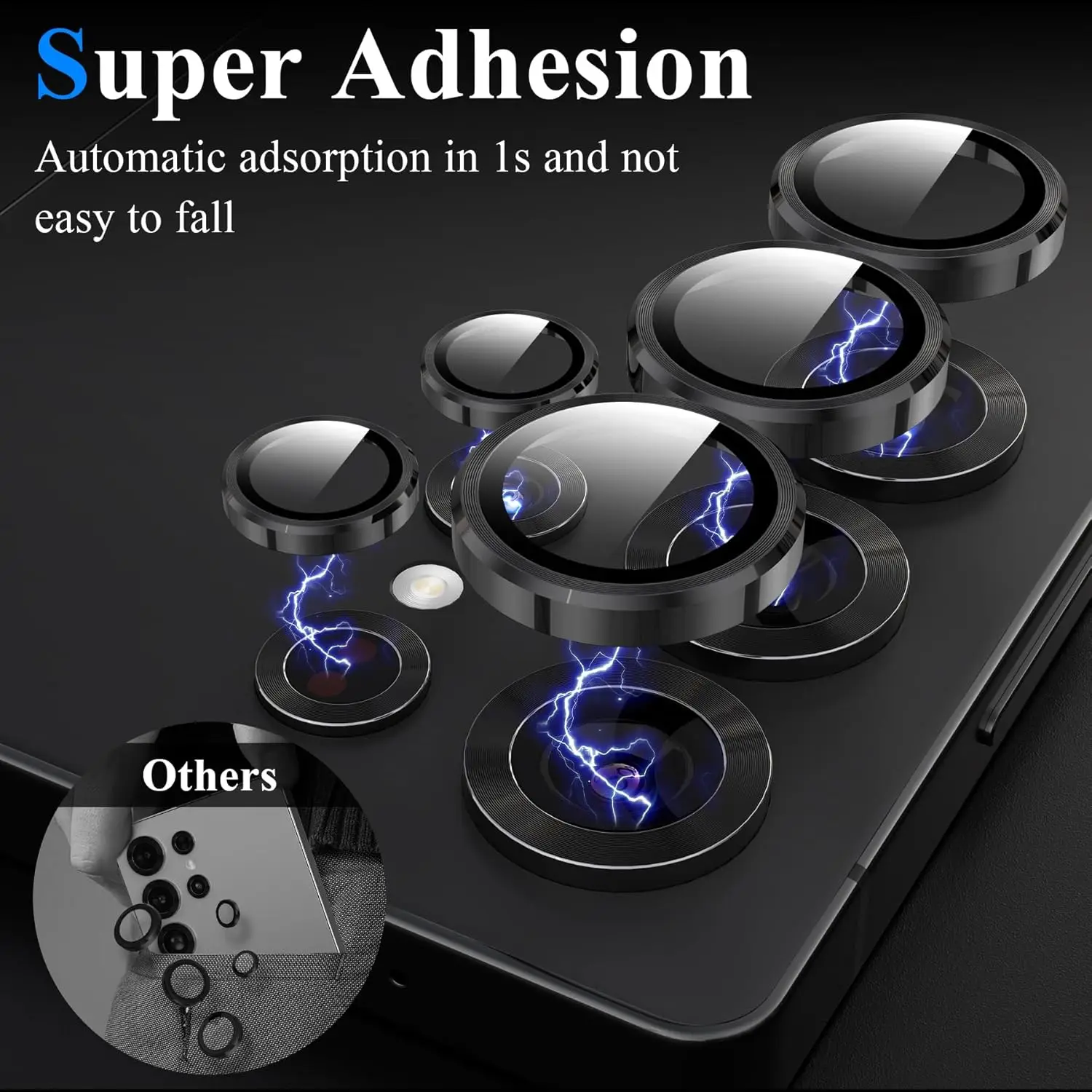 Protector de lente de cámara para Samsung Galaxy S25 Edge S24 Ultra S23 FE Plus A55 5G A35 A25 A15 A54 Z flip 6 Flod 5 protección de teléfono - imagen 5