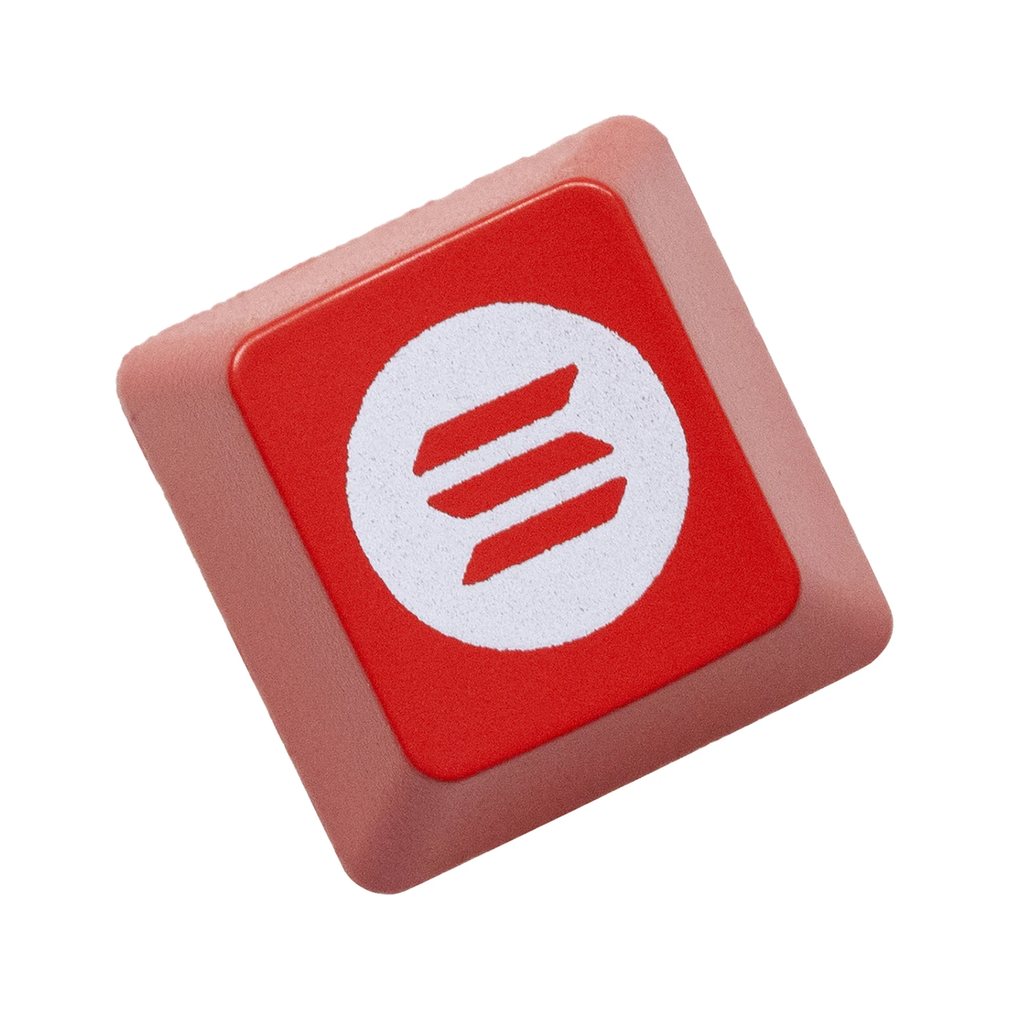 Novedad Shine Through Keycaps ABS grabado retroiluminado negro rojo ESC Logo de ETH BTC BNB UNI HYPE WLFI ADA XRP SUI LINK DOGE SOL - imagen 3