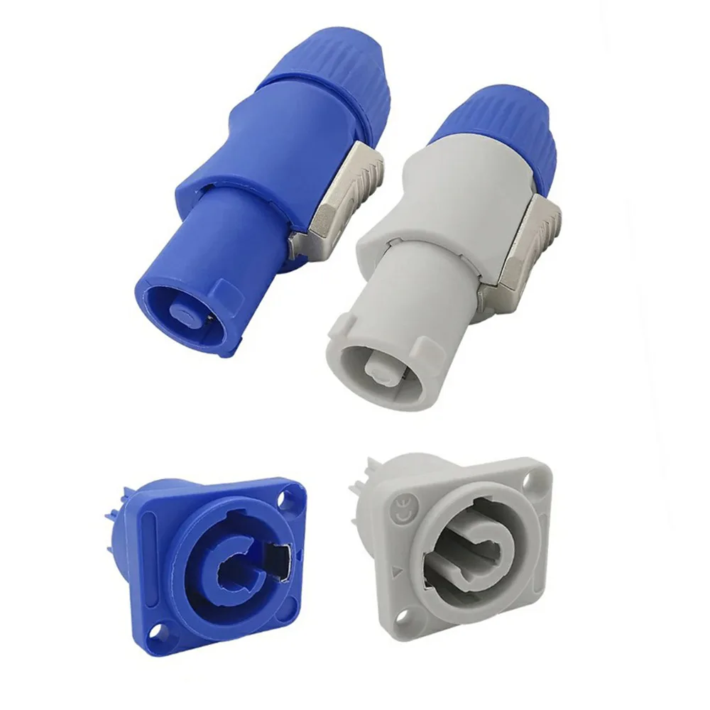 Conector Powercon NAC3FCA NAC3FCB enchufe macho de 3 pines Cable de CA 20A 250V adaptador de enchufe de alimentación para iluminación de escenario de pantalla LED