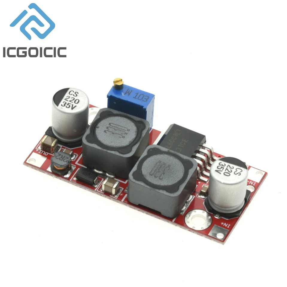 XL6009/XL6019 DC-DC de alto rendimiento, banda de ondulación baja, permite un módulo de aumento de potencia ajustable para superar LM2577 - imagen 4