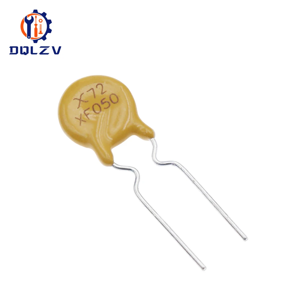 Fusible Reajustable PPTC RXEF050 XF050 72V 0.5A 500MA Paso 5mm - imagen 5