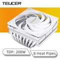 8 Heat Pipes-White