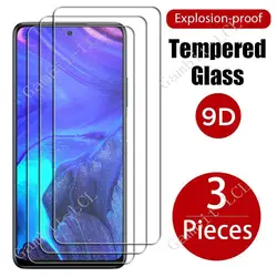 Vidrio templado de 3 piezas para Infinix Note 10 Pro, NFC, Note10Pro, InfinixNote10Pro, Note10, 10Pro, X693, X695, película protectora de pantalla