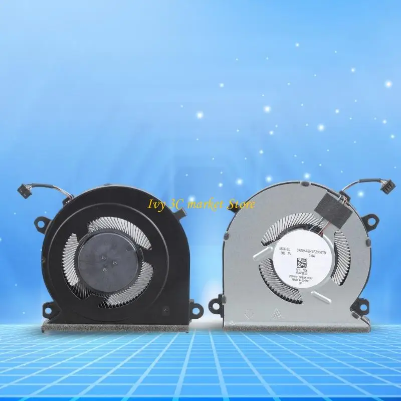 D7YCラップトップ冷却金属ファン低ノイズ出力TR911の熱制御の信頼性熱制御 - imagen 5