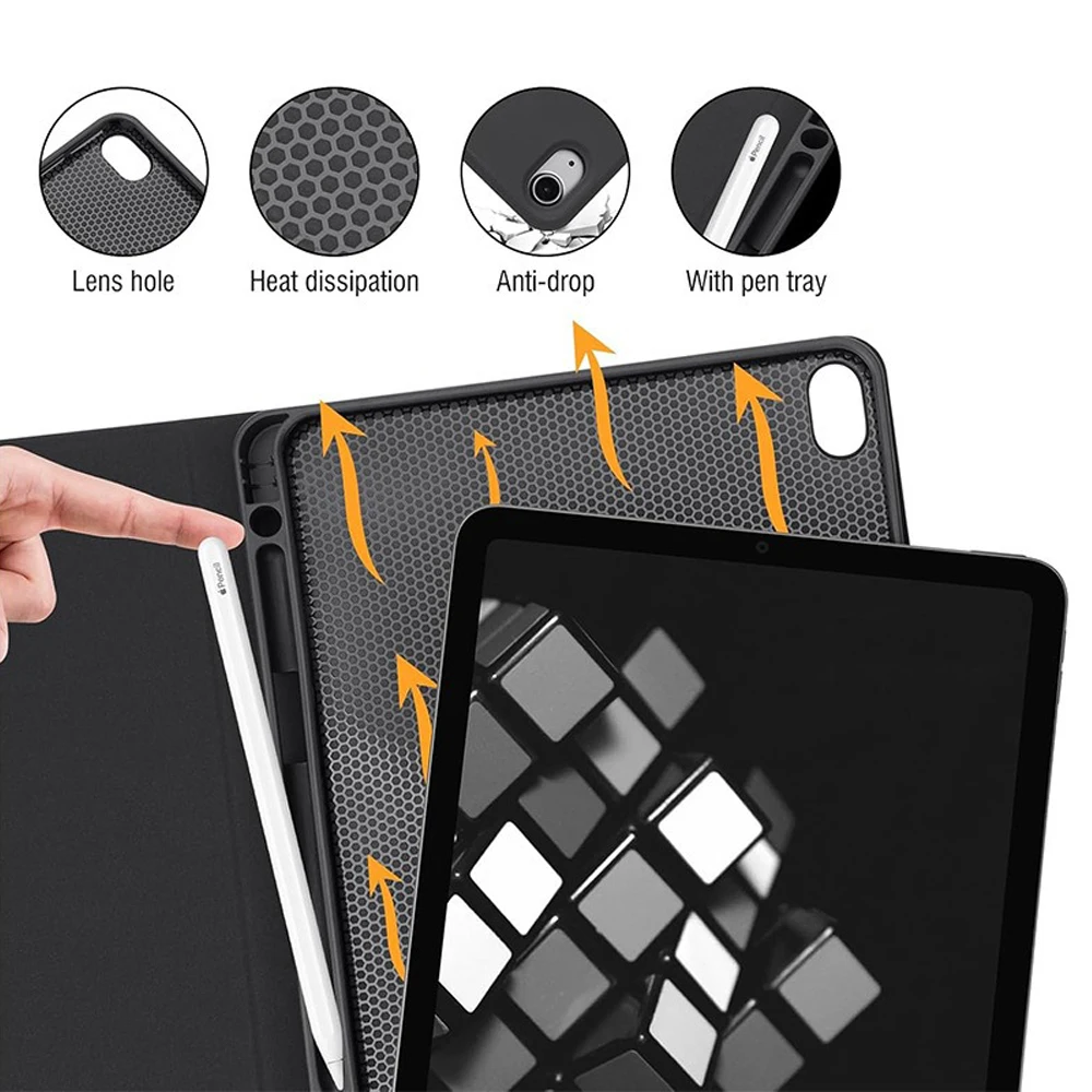 Funda para Samsung Galaxy Tab A9 plus, funda para tableta para Tab S8 S9 Ultra S7 S9 S10 FE+ A8 S6 Lite A7 Lite Magic Case - imagen 3