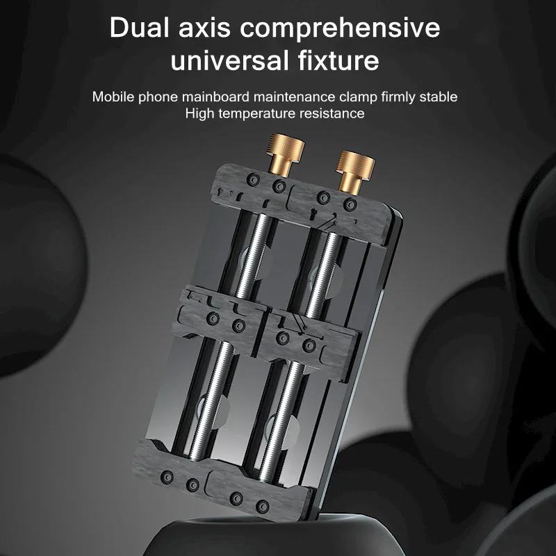 Dispositivo de reparación de placa base Universal de TE-192 para teléfono móvil, plataforma de posicionamiento de Chip BGA de doble eje, soporte de sujeción PCB - imagen 3
