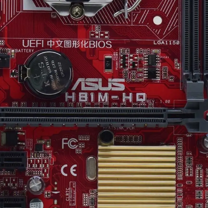 Placa base ASUS H81M-HQ LGA 1150 DDR3 16GB Intel H81 PCI-E 2,0 SATA III USB3.0 Micro ATX para Core i3-4160T i3-4360 - imagen 4