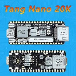 Tang Nano 20K, placa FPGA para emulación retro y RISC-V