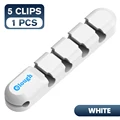 5 Clips 1PCS Whie