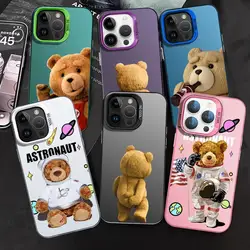 Funda iPhone 15/16 Plus de Oso de Peluche Antigolpes