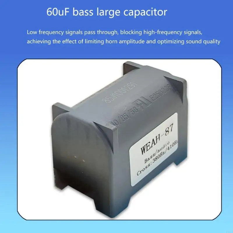 Altavoz de graves de 1200W, divisor de frecuencia de Subwoofer de 410Hz, estéreo Hifi, filtro de graves DIY, accesorios para altavoces - imagen 4