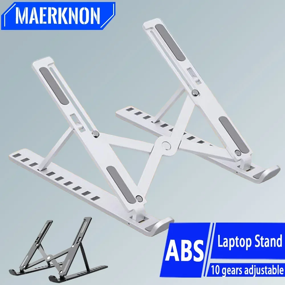 Soporte ajustable para ordenador portátil, soporte plegable para portátil, Base de soporte para Macbook Air Pro, accesorios para tableta y ordenador - imagen 2