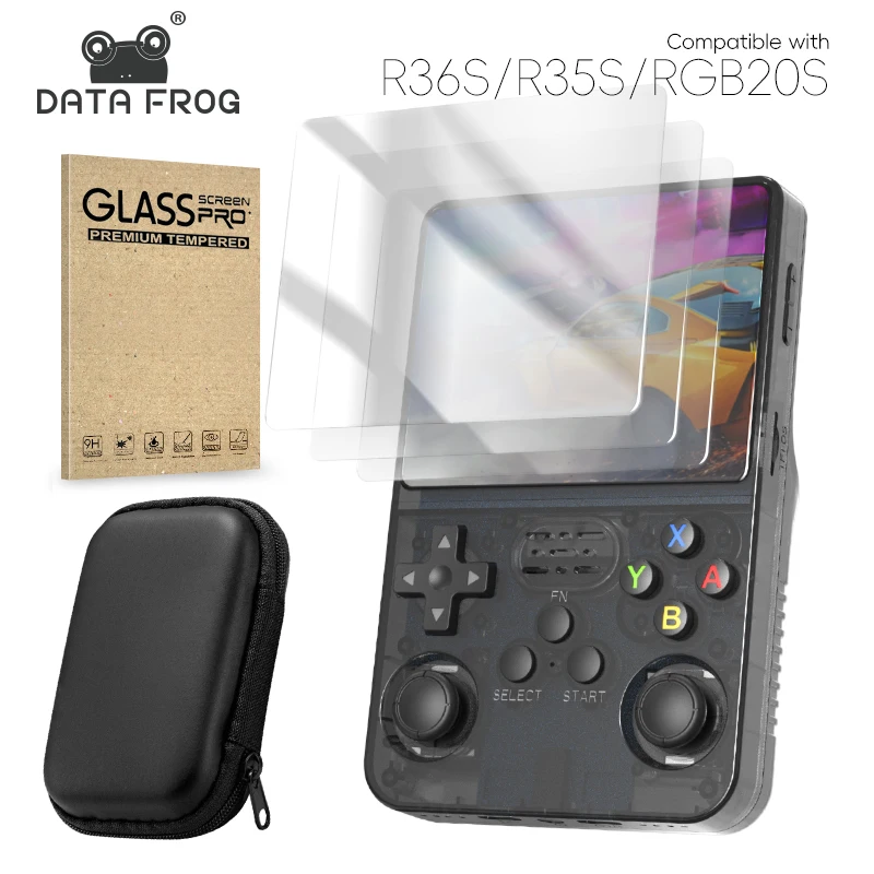 Protector Pantalla DATA FROG R36S Vidrio Templado 9H Antigolpes