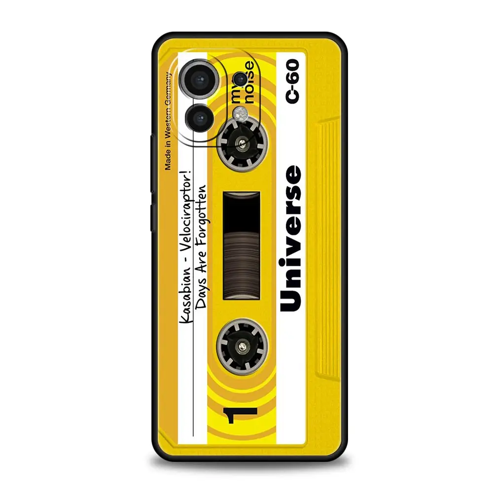 Funda de teléfono para Xiaomi Mi 14, 13, 12, 11 Lite, 13T, 12T, 11x, 11T, 10T Pro, 9T, Note 10 Lite, cinta de silicona suave negra - imagen 3