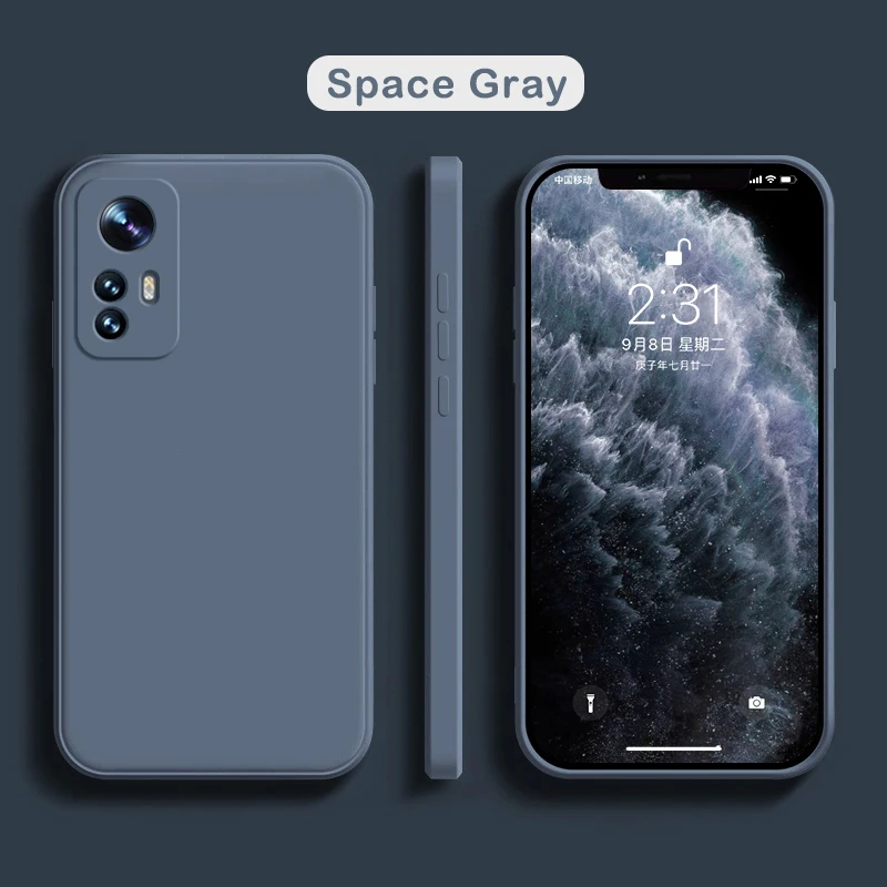 Mi 12 Mi12 12X 12S Lite Ultra Pro funda cuadrada de silicona líquida suave para Xiaomi Mi 12 Mi12 Lite 12X 12S 12 S Ultra Pro 12Pro - imagen 5