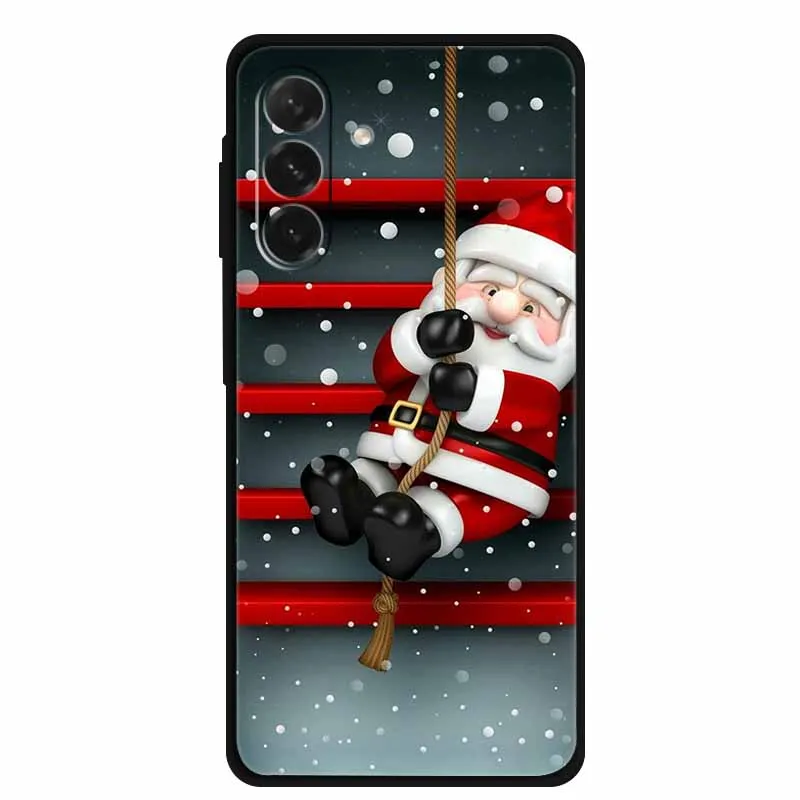 Funda navideña para Samsung Galaxy A26 A56 5G, bonitas fundas de teléfono de silicona TPU suave para Samsung Galaxy A56 5G Coque A 26 5G - imagen 2
