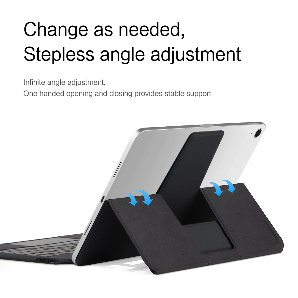 Teclado TouchPad para iPad Air 11 pulgadas M2 M3 funda magnética para iPad Pro 11 1a 2a 3a 4a generación Air 5 4 10,9 "funda con soporte para tableta - imagen 3