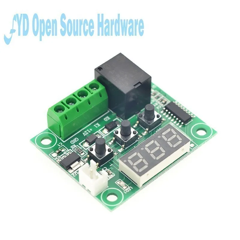 Interruptor de Control de incubación, minitermostato, controlador de temperatura, 1 piezas, W1209 - imagen 5